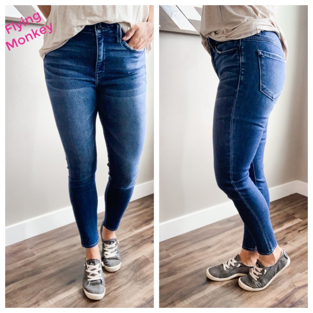 NEW Vervet by Flying Monkey High Rise Cropped Skinny